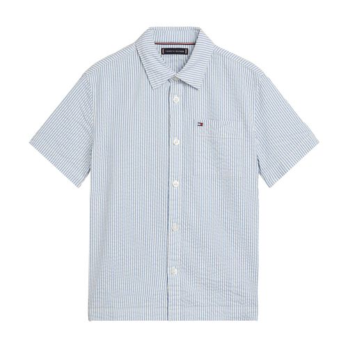 Tommy Hilfiger Seersucker Stripes Shirt S/S 8-16Y